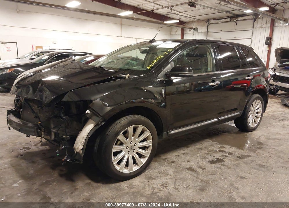 2013 LINCOLN MKX VIN: 2LMDJ8JK3DBL40874