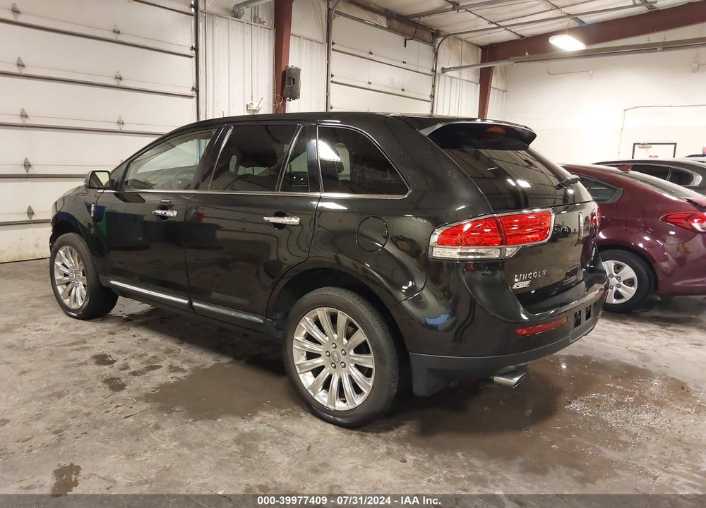 2013 LINCOLN MKX VIN: 2LMDJ8JK3DBL40874