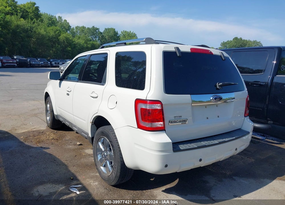 2009 FORD ESCAPE LIMITED VIN: 1FMCU04G19KC02982