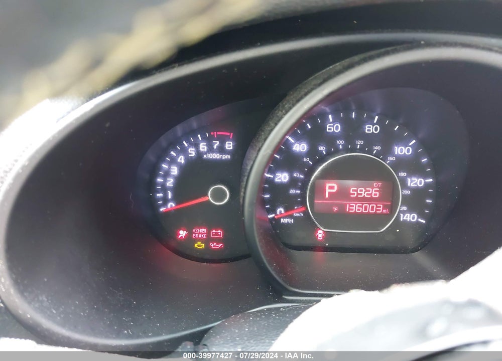 2016 KIA SOUL VIN: KNDJP3A59G7334122
