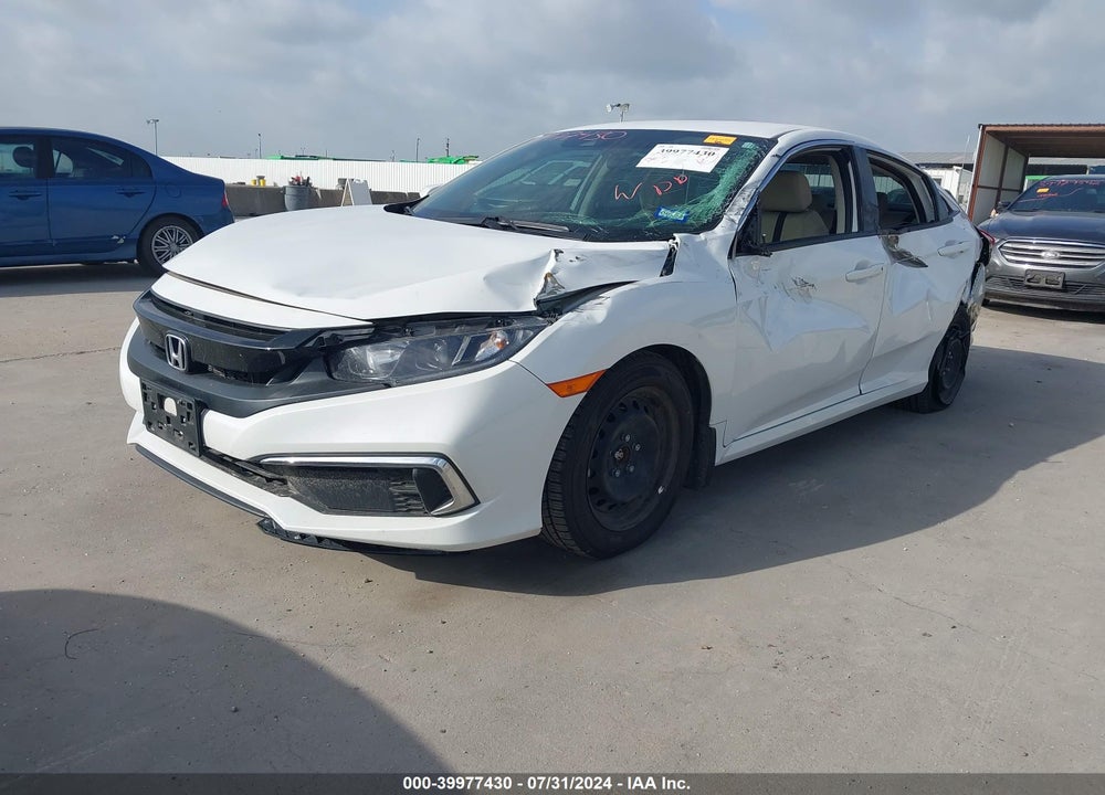 2021 HONDA CIVIC LX VIN: 2HGFC2F65MH521520