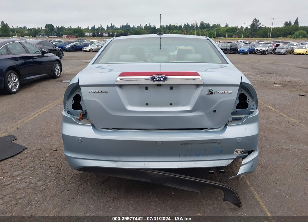 2010 FORD FUSION HYBRID VIN: 3FADP0L33AR431572