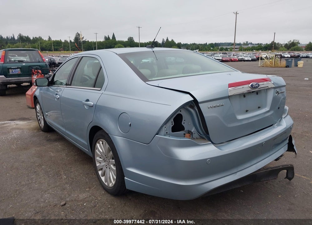 2010 FORD FUSION HYBRID VIN: 3FADP0L33AR431572
