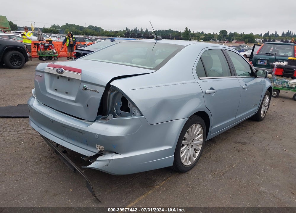 2010 FORD FUSION HYBRID VIN: 3FADP0L33AR431572