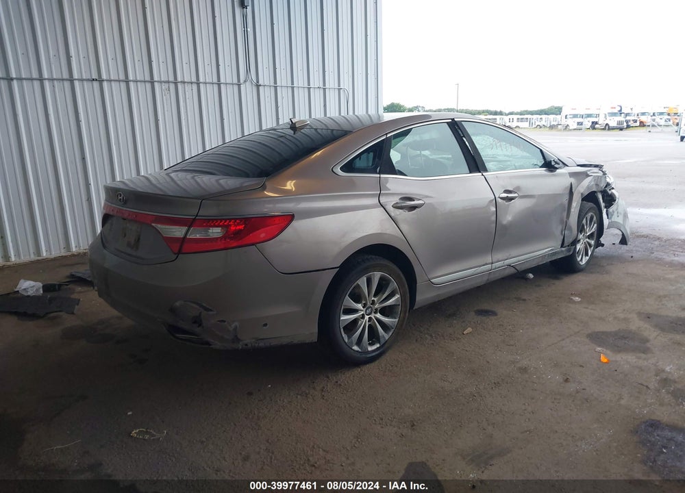 2013 HYUNDAI AZERA VIN: KMHFG4JG1DA199984