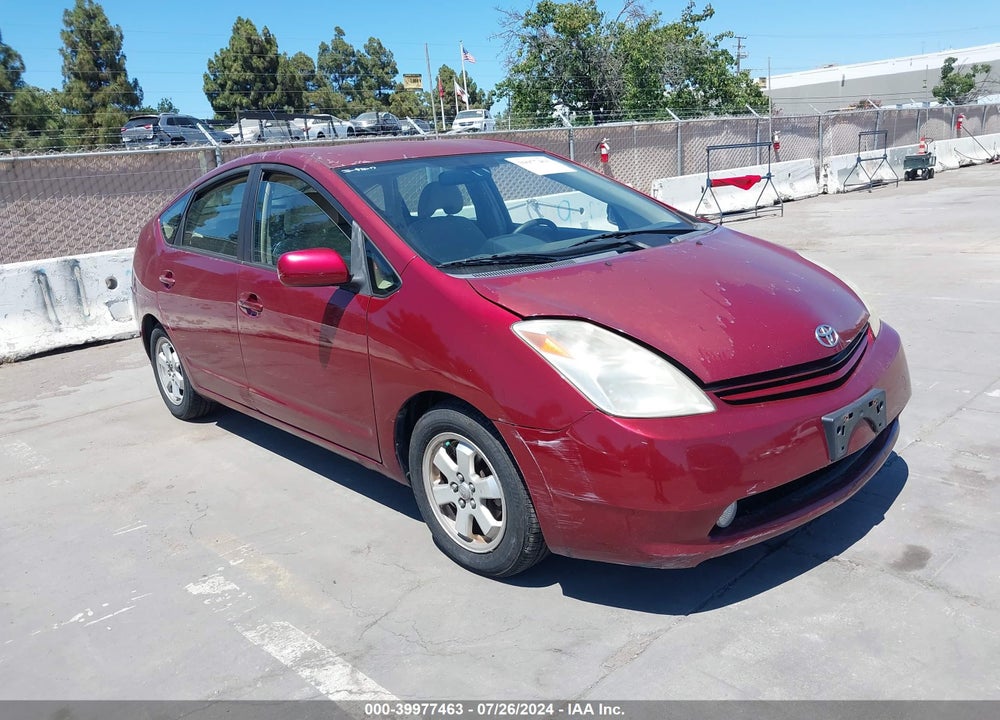 2004 TOYOTA PRIUS VIN: JTDKB20U540108010
