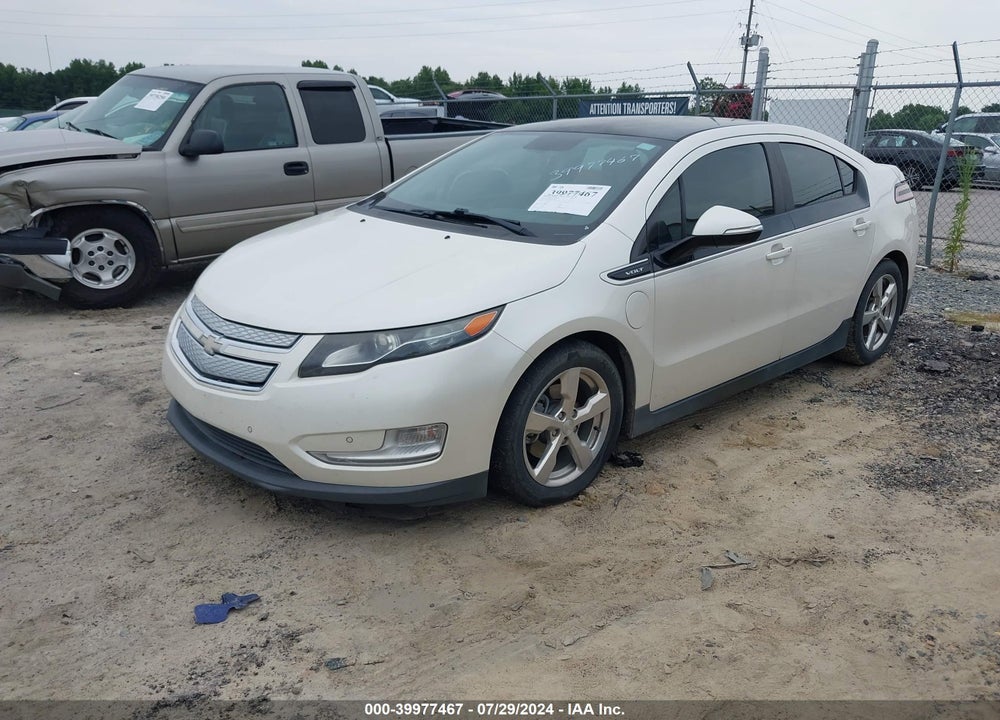 2012 CHEVROLET VOLT VIN: 1G1RB6E49CU125617