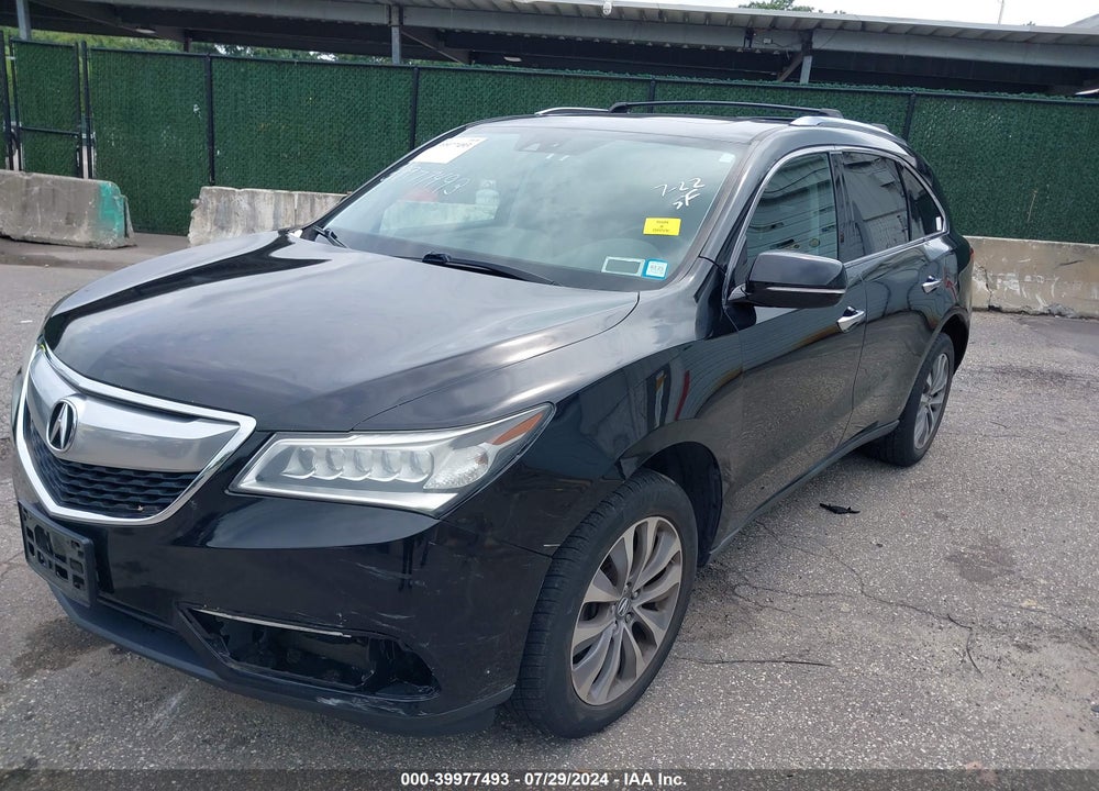 2015 ACURA MDX TECHNOLOGY PACKAGE VIN: 5FRYD4H47FB006389