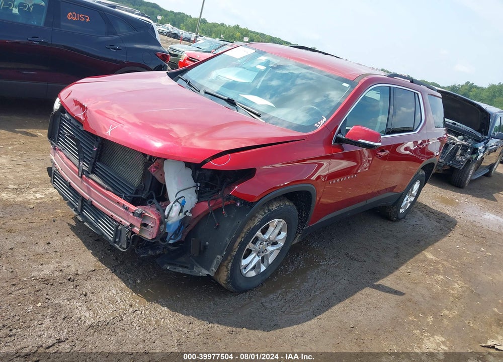 2019 CHEVROLET TRAVERSE 1LT VIN: 1GNERGKW1KJ108010