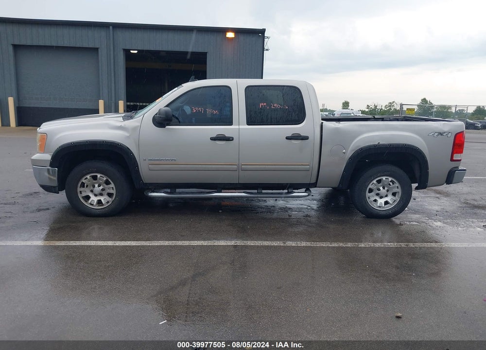2008 GMC SIERRA 1500 SLE1 VIN: 3GTEK13388G232588