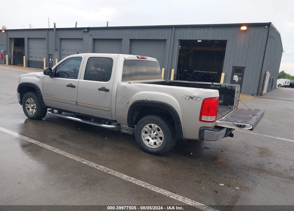 2008 GMC SIERRA 1500 SLE1 VIN: 3GTEK13388G232588