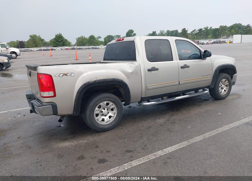 2008 GMC SIERRA 1500 SLE1 VIN: 3GTEK13388G232588