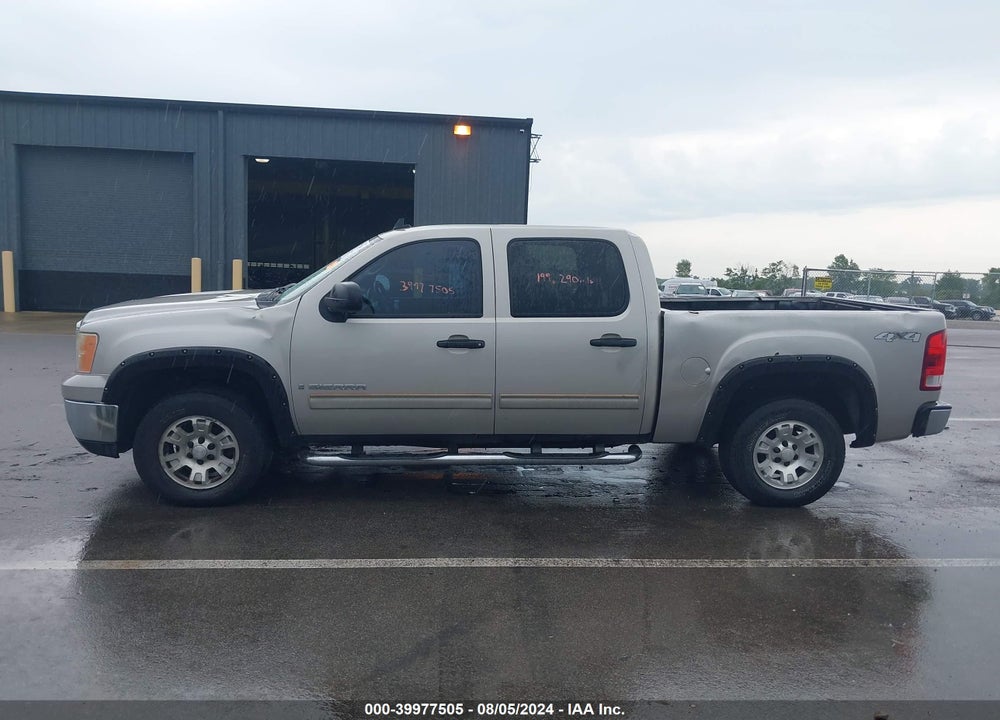 2008 GMC SIERRA 1500 SLE1 VIN: 3GTEK13388G232588