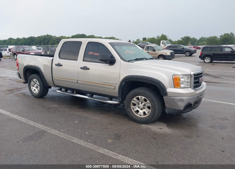 2008 GMC SIERRA 1500 SLE1 VIN: 3GTEK13388G232588