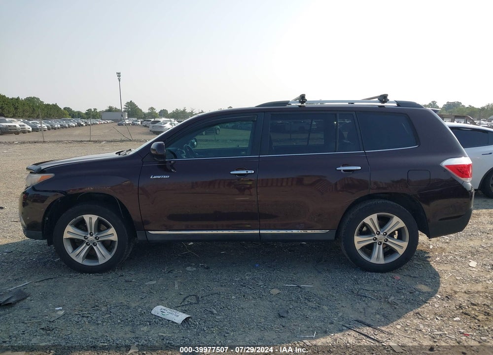 2012 TOYOTA HIGHLANDER LIMITED V6 VIN: 5TDYK3EH1CS068449