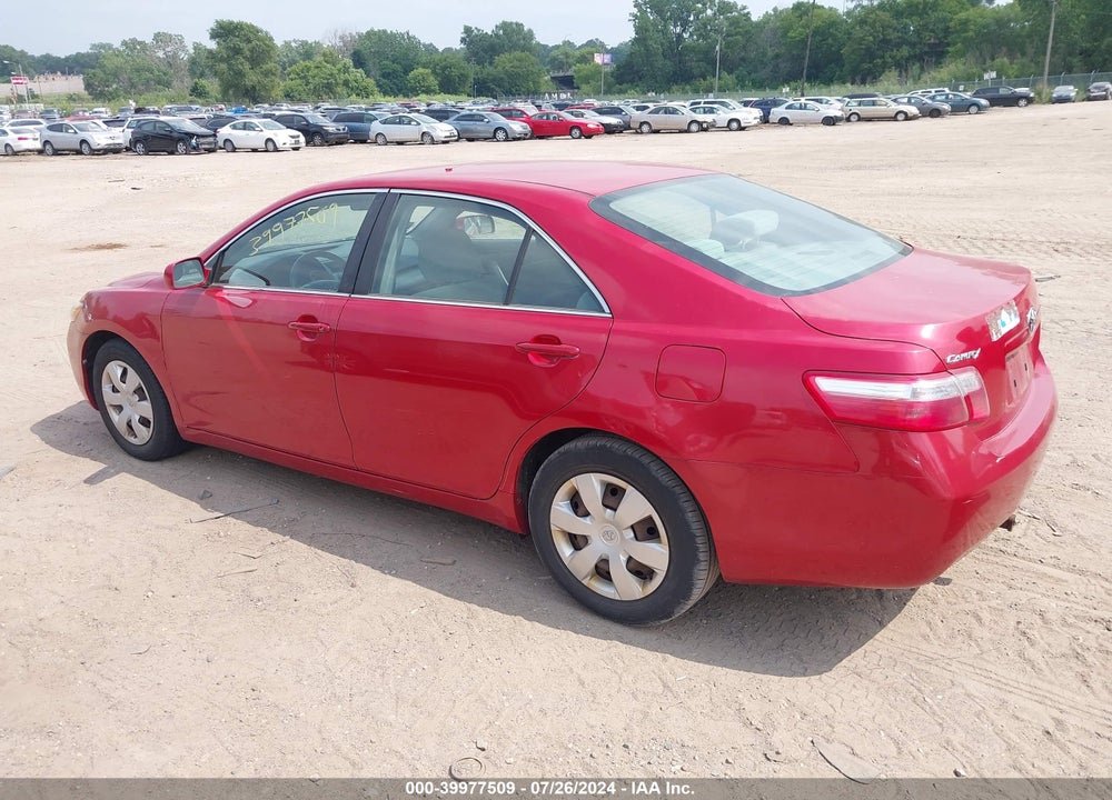 2008 TOYOTA CAMRY LE VIN: 4T4BE46K08R039865