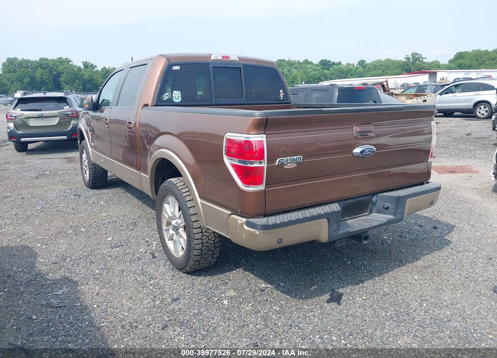 2011 FORD F-150 VIN: 1FTFW1CTXBKD37741