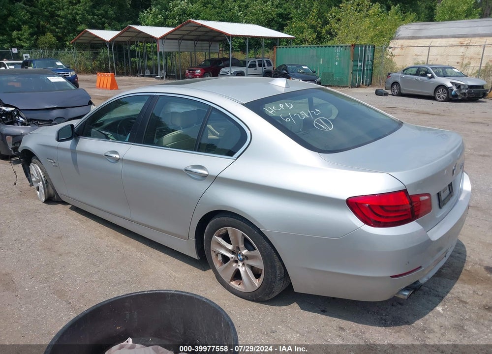 2012 BMW 528I VIN: WBAXH5C59CDW03308
