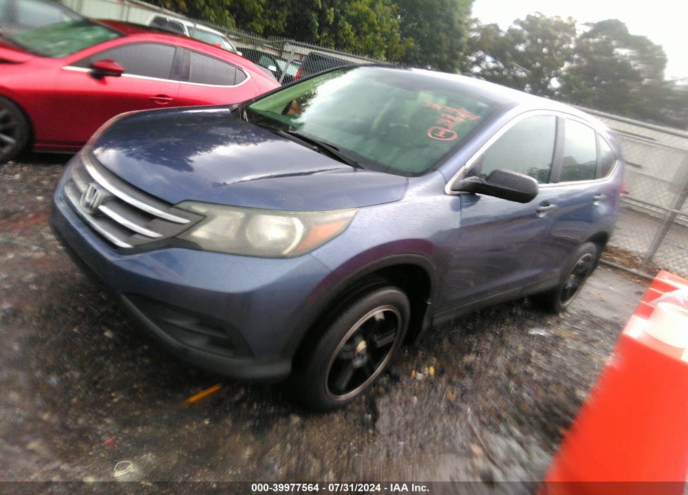 2013 HONDA CR-V LX VIN: 3CZRM3H3XDG701278