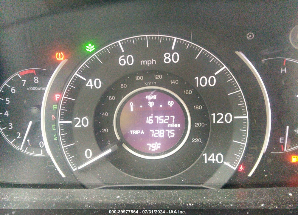 2013 HONDA CR-V LX VIN: 3CZRM3H3XDG701278