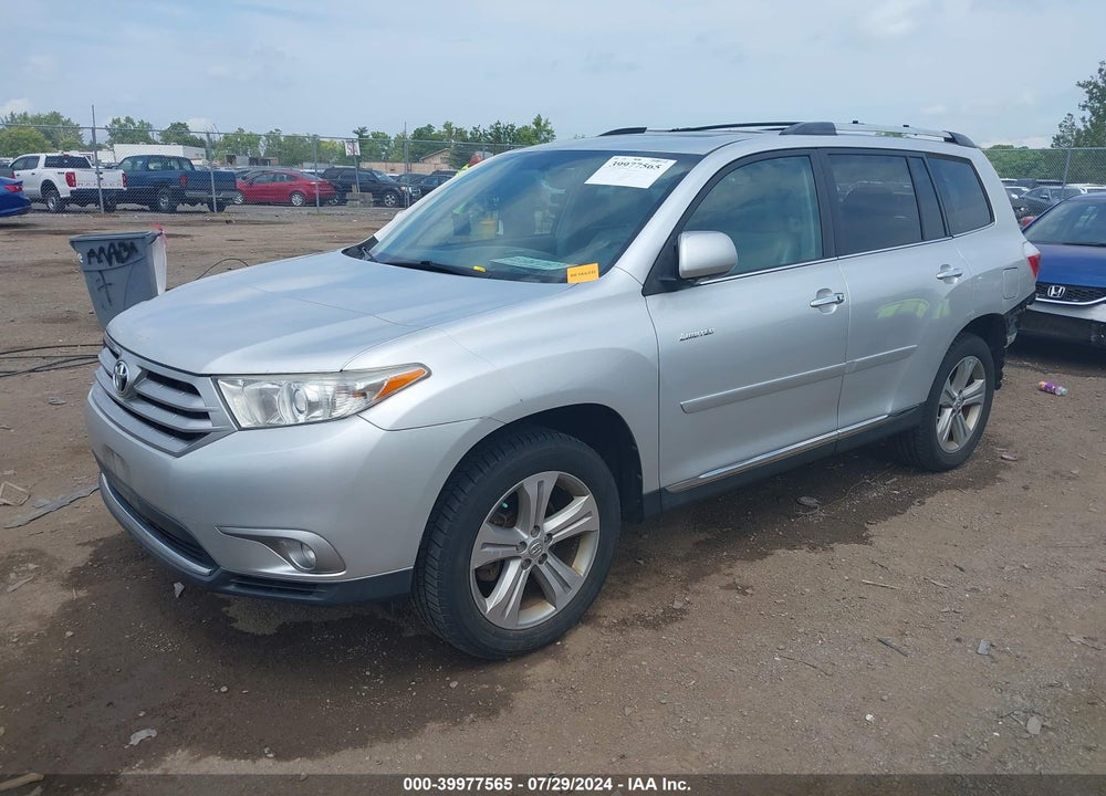 2013 TOYOTA HIGHLANDER LIMITED V6 VIN: 5TDDK3EH5DS253149