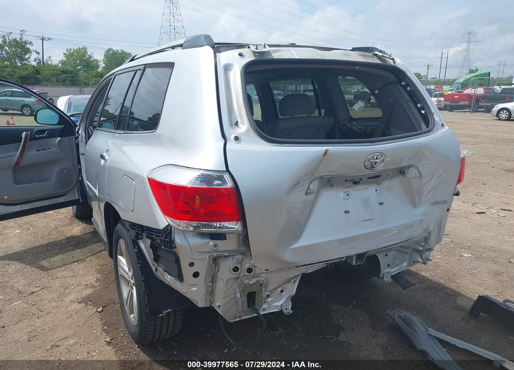 2013 TOYOTA HIGHLANDER LIMITED V6 VIN: 5TDDK3EH5DS253149