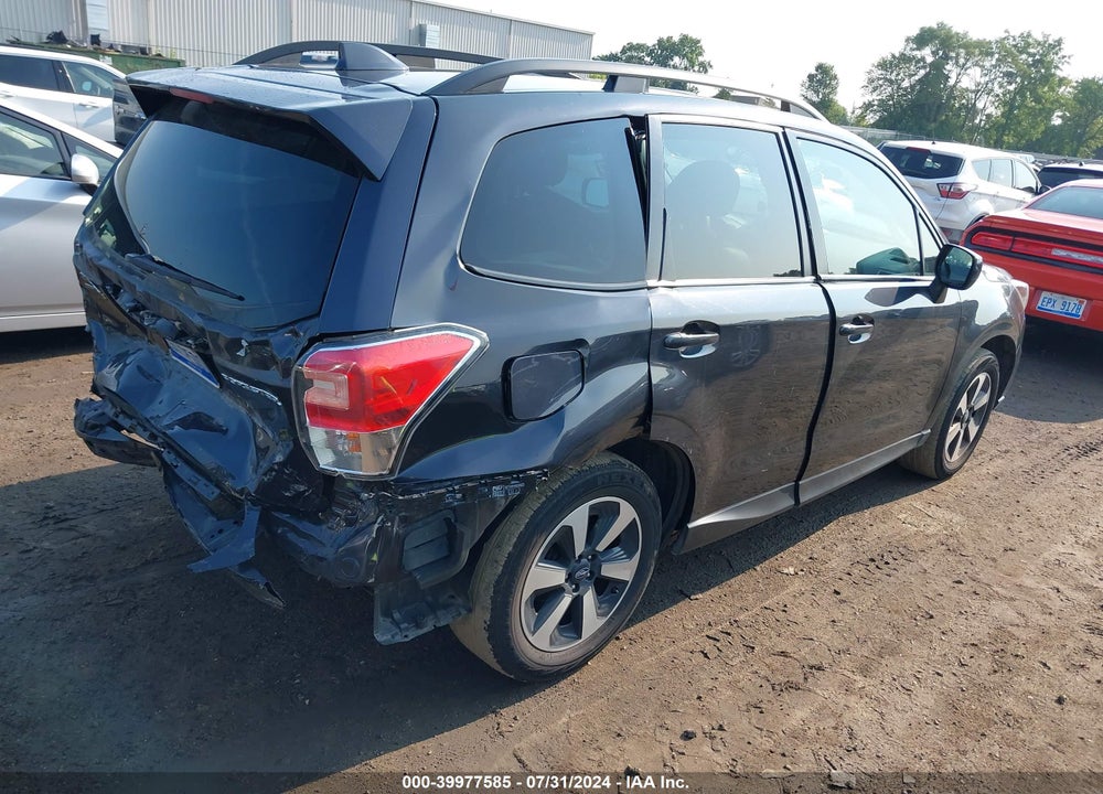 2018 SUBARU FORESTER 2.5I PREMIUM VIN: JF2SJAEC0JH415466