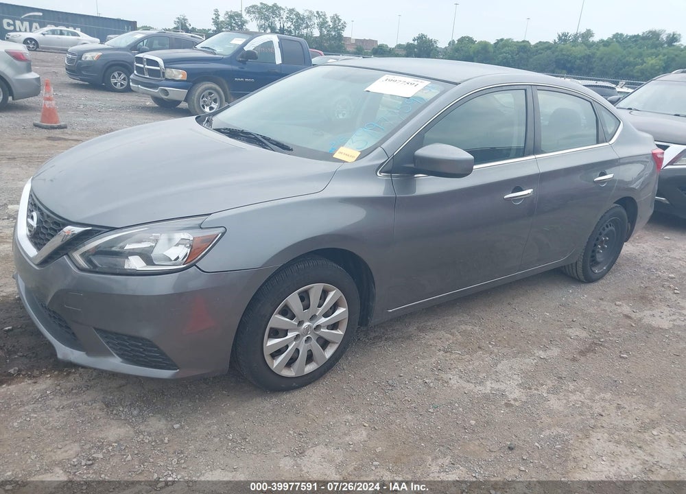 2017 NISSAN SENTRA SV VIN: 3N1AB7AP4HY308909