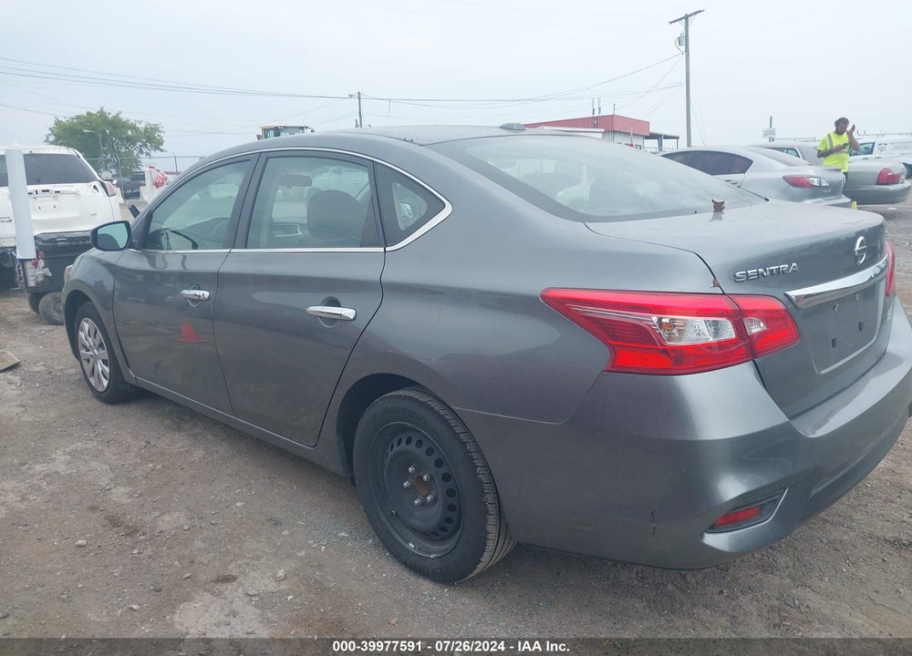 2017 NISSAN SENTRA SV VIN: 3N1AB7AP4HY308909
