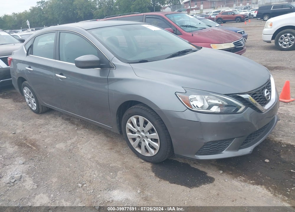 2017 NISSAN SENTRA SV VIN: 3N1AB7AP4HY308909