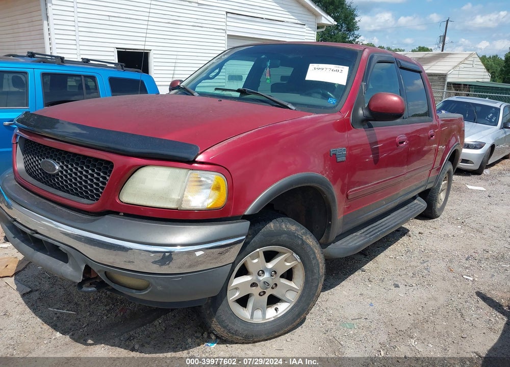 2002 FORD F-150 KING RANCH/LARIAT/XLT VIN: 1FTRW08632KA56228