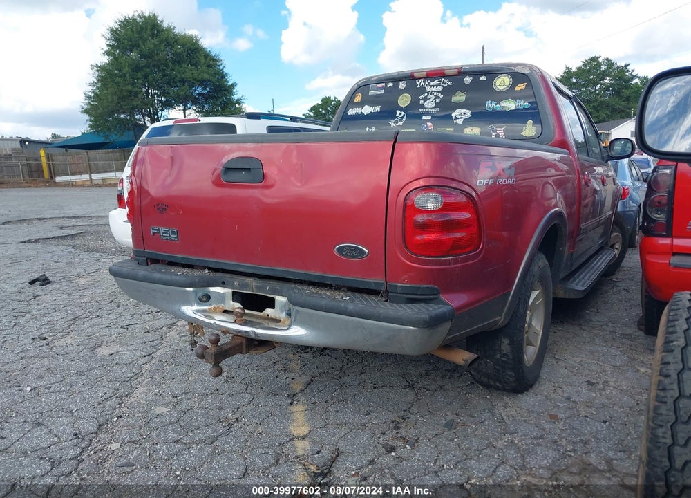 2002 FORD F-150 KING RANCH/LARIAT/XLT VIN: 1FTRW08632KA56228