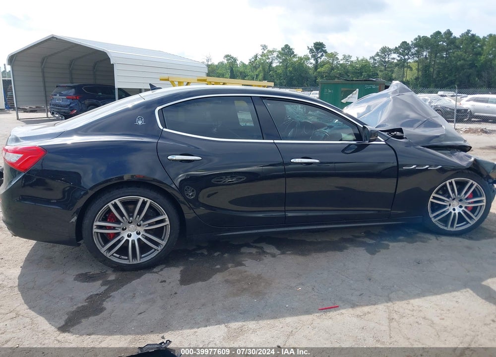 2017 MASERATI GHIBLI S Q4 VIN: ZAM57RTA0H1237969