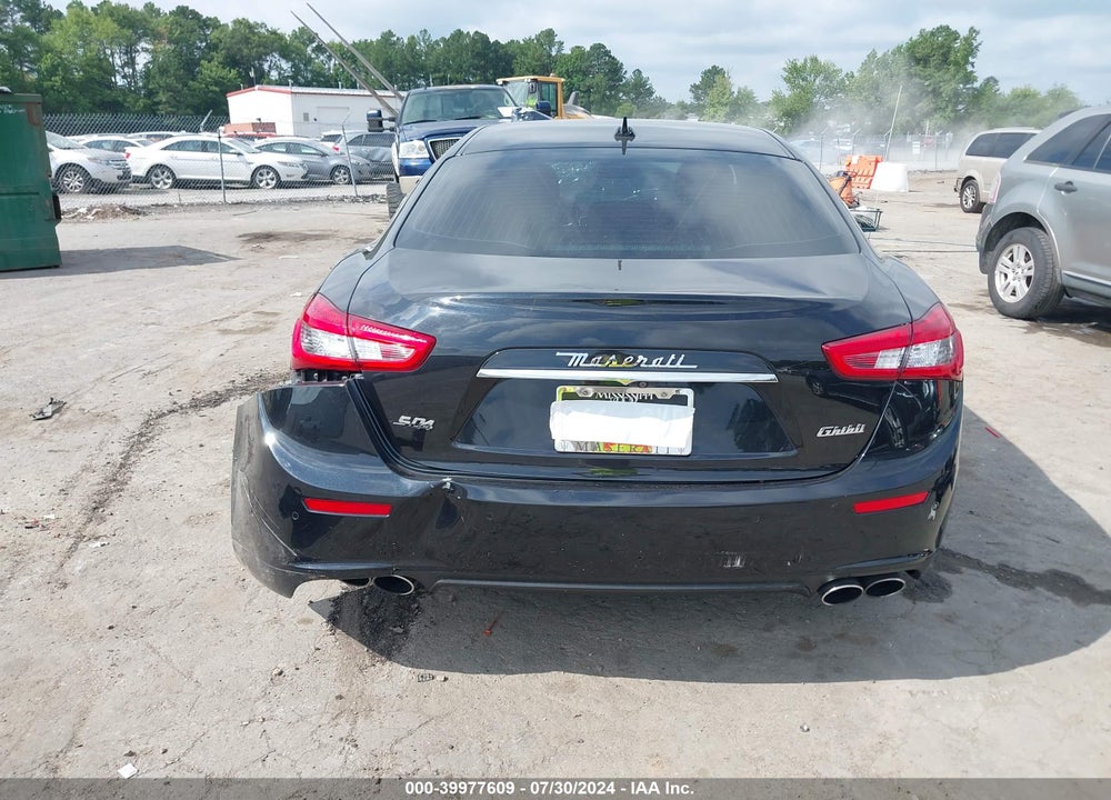 2017 MASERATI GHIBLI S Q4 VIN: ZAM57RTA0H1237969