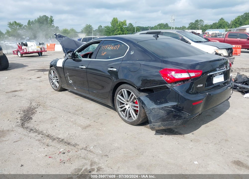 2017 MASERATI GHIBLI S Q4 VIN: ZAM57RTA0H1237969
