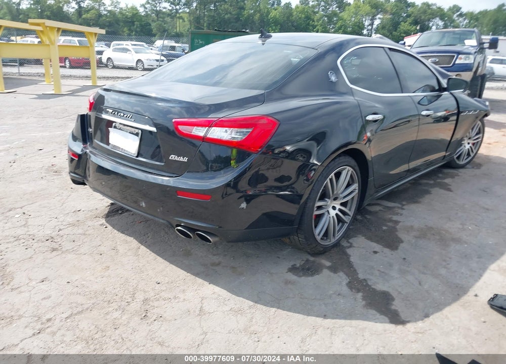 2017 MASERATI GHIBLI S Q4 VIN: ZAM57RTA0H1237969