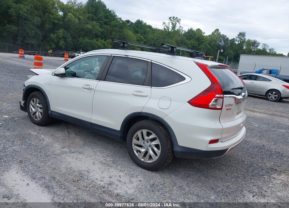 2015 HONDA CR-V EX-L VIN: 5J6RM4H72FL055247