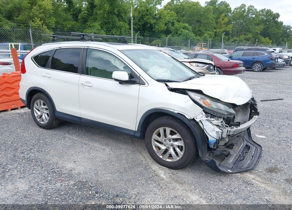 2015 HONDA CR-V EX-L VIN: 5J6RM4H72FL055247