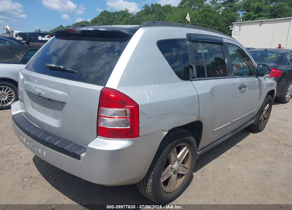2008 JEEP COMPASS SPORT VIN: 1J8FF47W28D644333