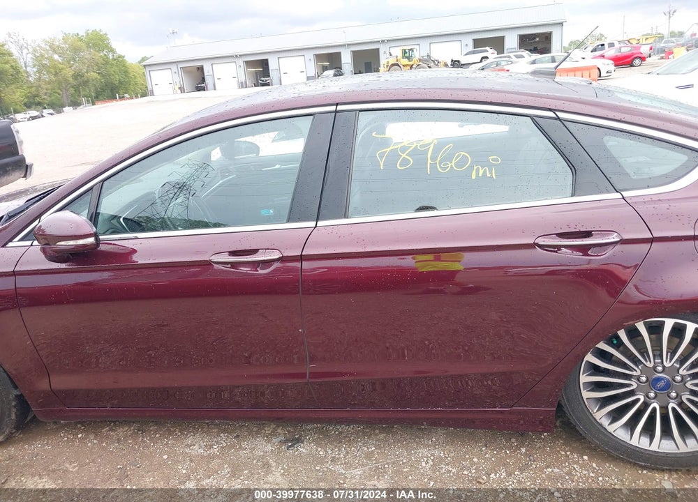 2017 FORD FUSION VIN: 3FA6P0K97HR156555
