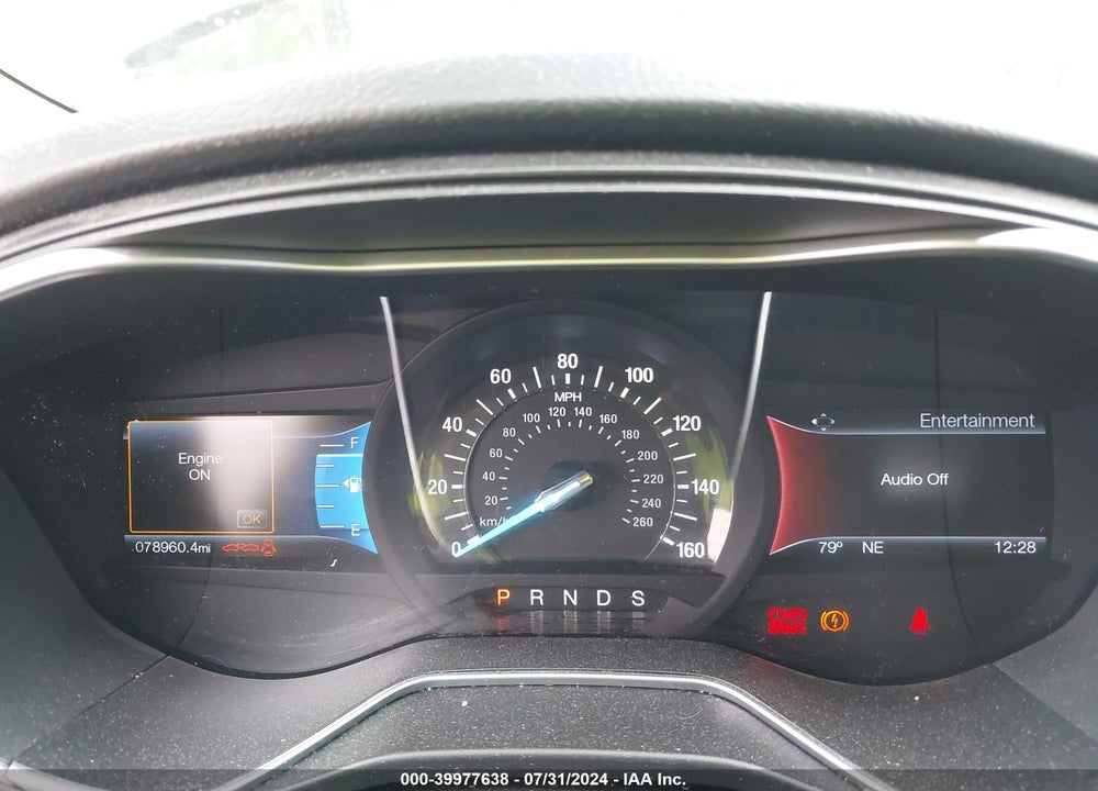 2017 FORD FUSION VIN: 3FA6P0K97HR156555