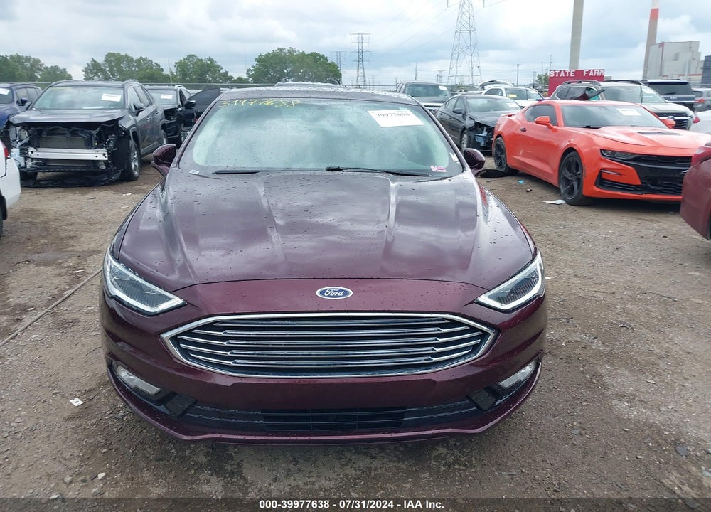 2017 FORD FUSION VIN: 3FA6P0K97HR156555