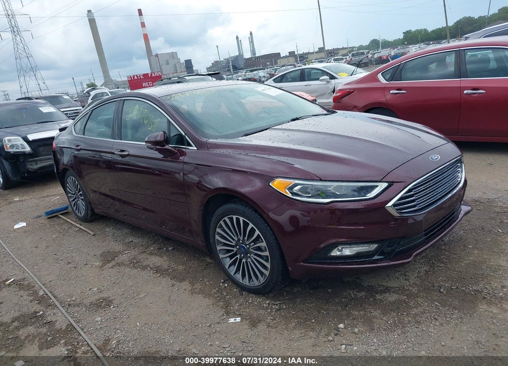 2017 FORD FUSION VIN: 3FA6P0K97HR156555