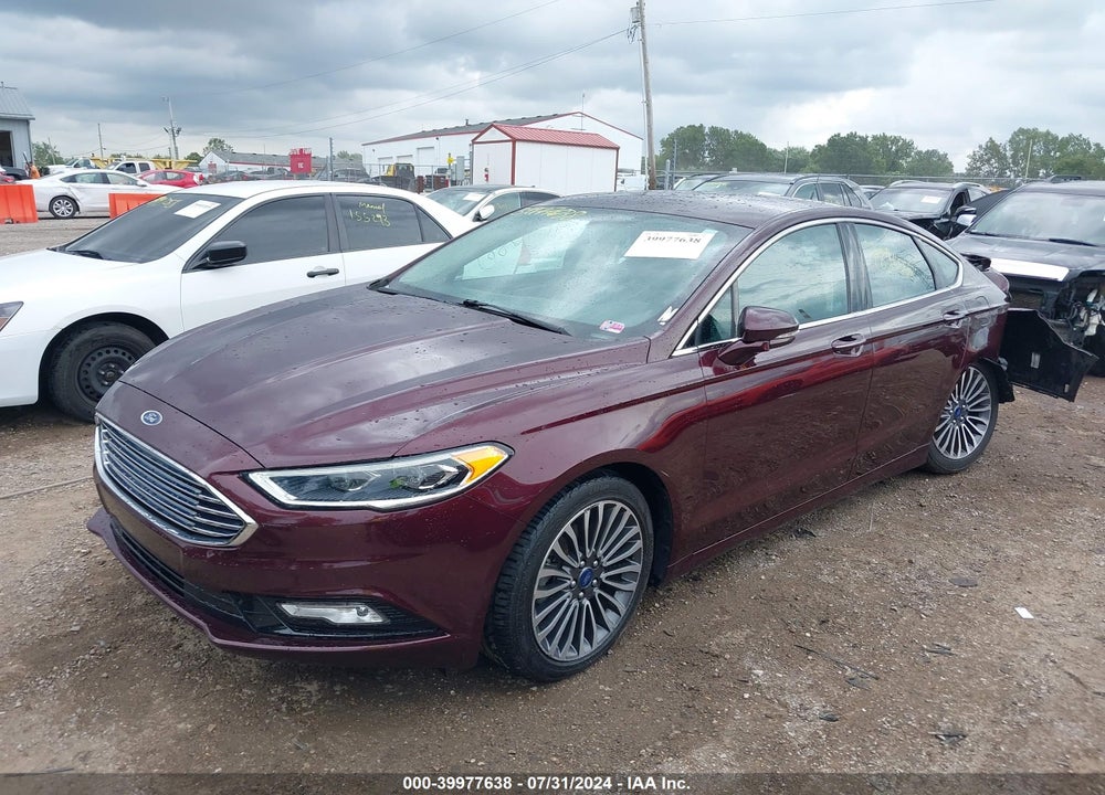 2017 FORD FUSION VIN: 3FA6P0K97HR156555