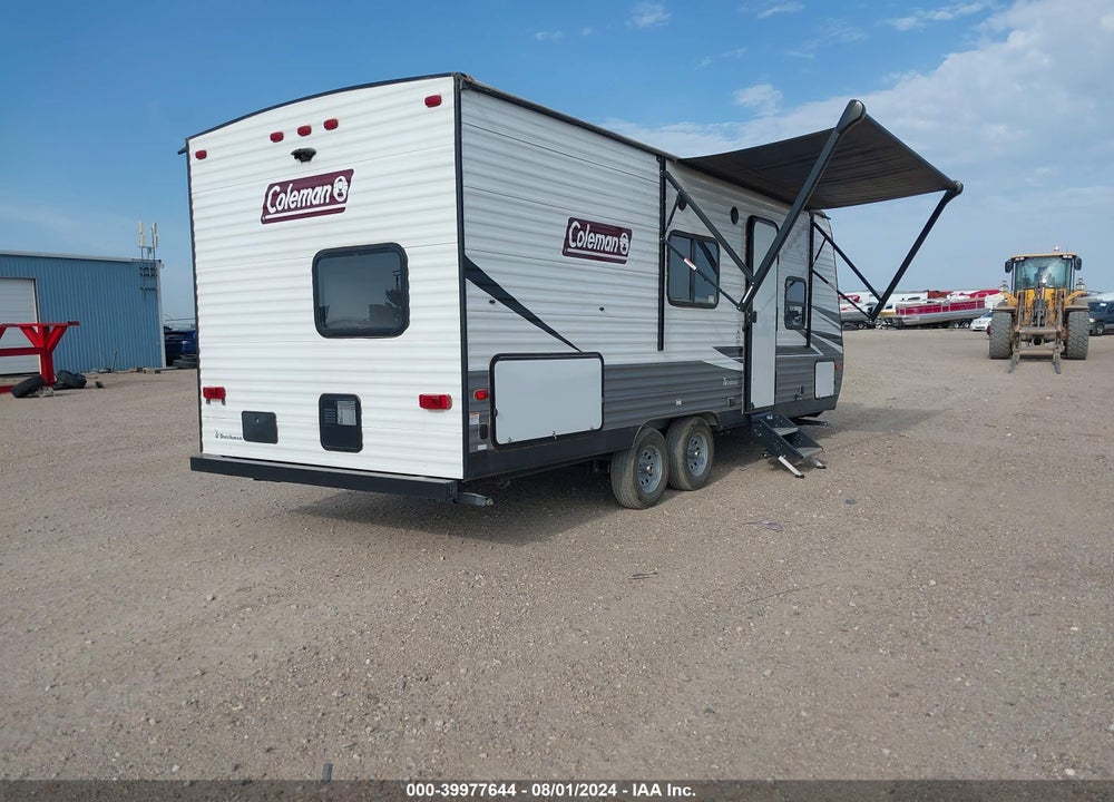 2021 COLEMAN 24' BUMPER PULL TRAVEL TRAIER VIN: 4YDT21429MH934932