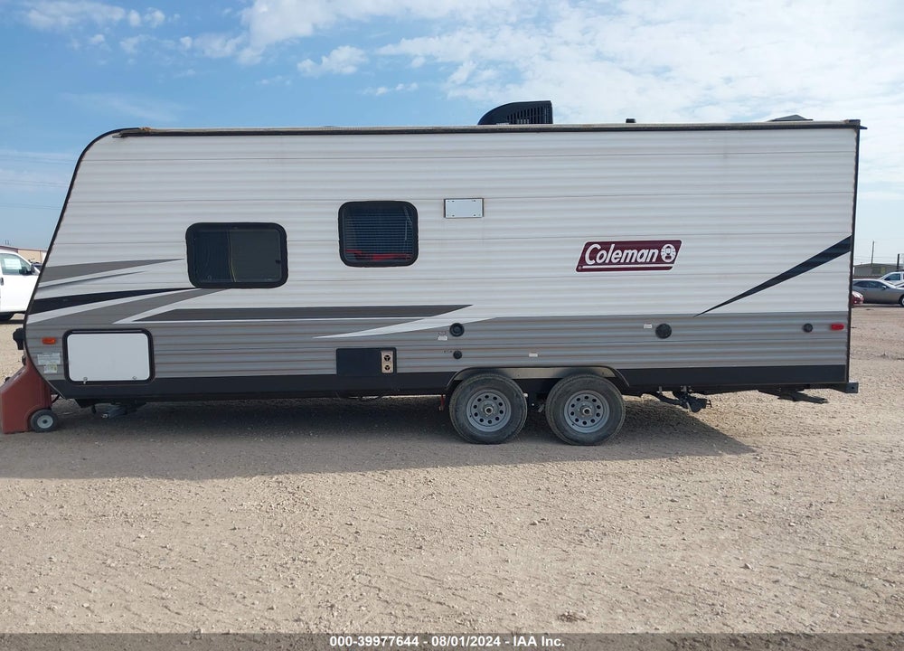 2021 COLEMAN 24' BUMPER PULL TRAVEL TRAIER VIN: 4YDT21429MH934932