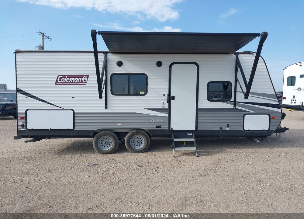 2021 COLEMAN 24' BUMPER PULL TRAVEL TRAIER VIN: 4YDT21429MH934932
