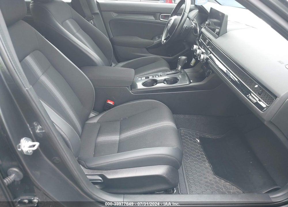 2022 HONDA CIVIC VIN: 2HGFE2F52NH563212