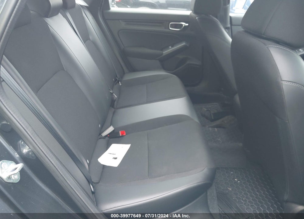 2022 HONDA CIVIC VIN: 2HGFE2F52NH563212