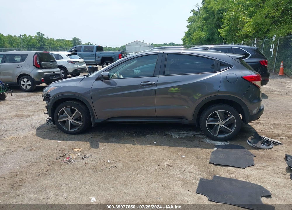 2022 HONDA HR-V AWD EX VIN: 3CZRU6H55NM718382